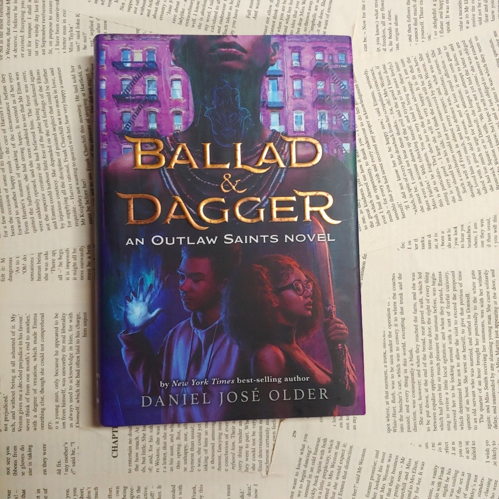 Owlcrate Edition of Ballad & Dagger by Daniel José Older
